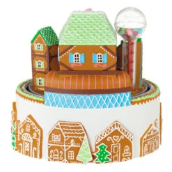 Hallmark Gingerbread Village Musical Ornament With Light And Motion 13 Hallmark Gingerbread Village Musical Ornament With Light And Motion -Hallmark Sales Store Gingerbread Village With Train Keepsake Ornament 6499QGO2687 06
