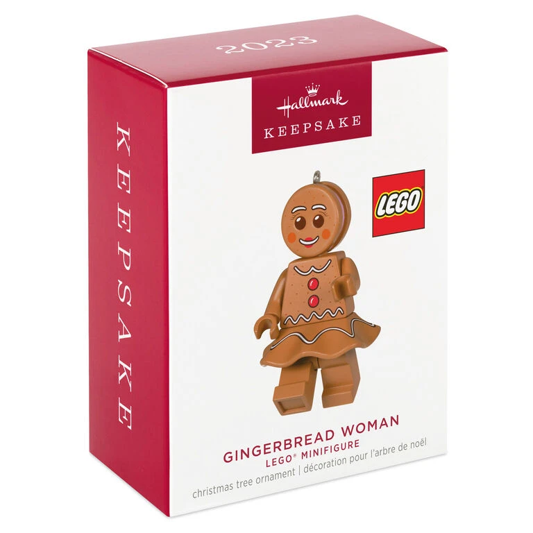 Hallmark Gingerbread Woman LEGO® Minifigure Ornament 6 Hallmark Gingerbread Woman LEGO® Minifigure Ornament - Image 4
