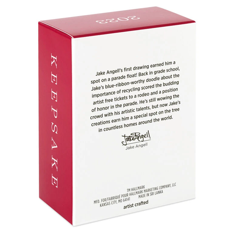 Hallmark Gingerbread Woman LEGO® Minifigure Ornament 7 Hallmark Gingerbread Woman LEGO® Minifigure Ornament - Image 5