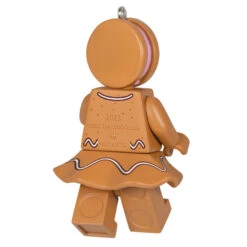 Hallmark Gingerbread Woman LEGO® Minifigure Ornament 13 Hallmark Gingerbread Woman LEGO® Minifigure Ornament -Hallmark Sales Store Gingerbread Woman LEGO Minifig Keepsake Ornament 1699QXI7329 06