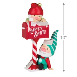 Hallmark Gnome For Christmas Ornament 10 Hallmark Gnome For Christmas Ornament -Hallmark Sales Store Gnomes Mailing Letter to Santa Keepsake Ornament 1999QXR8109 03