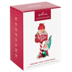 Hallmark Gnome For Christmas Ornament 11 Hallmark Gnome For Christmas Ornament -Hallmark Sales Store Gnomes Mailing Letter to Santa Keepsake Ornament 1999QXR8109 04
