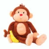 Hallmark Goin' Bananas Monkey Singing Stuffed Animal, 12"