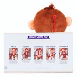 Hallmark Goin' Bananas Monkey Singing Stuffed Animal, 12" 11 Hallmark Goin' Bananas Monkey Singing Stuffed Animal, 12" -Hallmark Sales Store Goin Bananas Interactive Monkey Stuffed Animal With Sound 1PSB2187 05