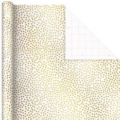 Hallmark Gold And White 6-Pack Holiday Wrapping Paper Assortment, 180 Sq. Ft. 17 Hallmark Gold And White 6-Pack Holiday Wrapping Paper Assortment, 180 Sq. Ft. -Hallmark Sales Store Gold and White Christmas Wrapping Paper Assortment 5JXW1086 06
