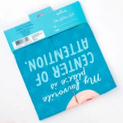 Hallmark Blanche The Golden Girls Center Of Attention Novelty Crew Socks -Hallmark Sales Store Golden Girls Blanche Funny Novelty Crew Socks 1GOL1052 05