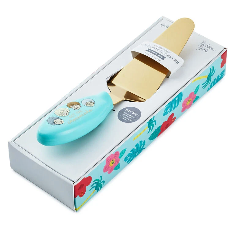 Hallmark The Golden Girls Cheesecake Pie Server With Sound 4 Hallmark The Golden Girls Cheesecake Pie Server With Sound - Image 2