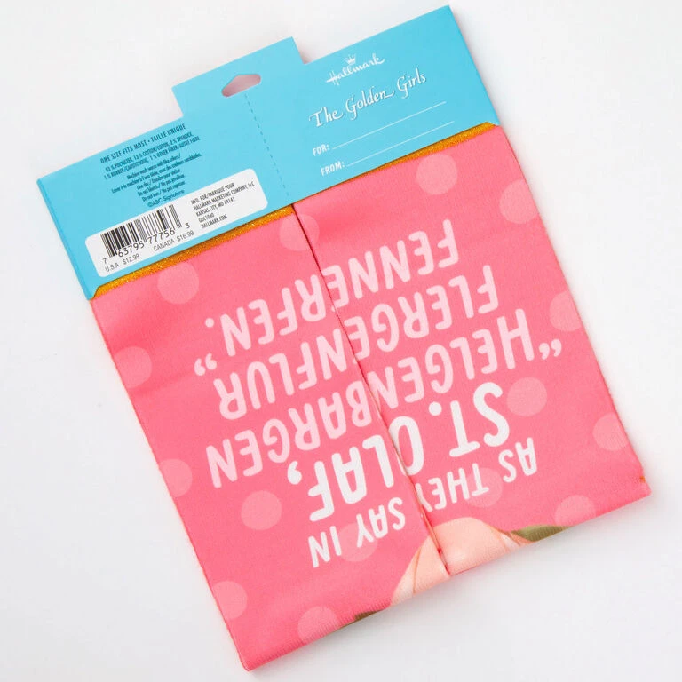 Hallmark Rose The Golden Girls St. Olaf Novelty Crew Socks 7 Hallmark Rose The Golden Girls St. Olaf Novelty Crew Socks - Image 5