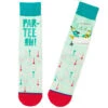 Hallmark Par-tee On Golf Funny Crew Socks 2 Hallmark Par-tee On Golf Funny Crew Socks -Hallmark Sales Store Golf Balls and Tees Funny Novelty Crew Socks 1SOX2077 01