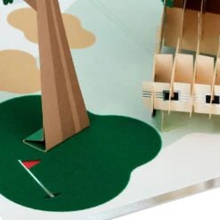 Hallmark Hope Your Day Is Good To A Tee Golf 3D Pop-Up Card 15 Hallmark Hope Your Day Is Good To A Tee Golf 3D Pop-Up Card -Hallmark Sales Store Golf Cart Pun Good Day 3D PopUp Card 5RZH1304 05