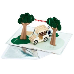 Hallmark Hope Your Day Is Good To A Tee Golf 3D Pop-Up Card 21 Hallmark Hope Your Day Is Good To A Tee Golf 3D Pop-Up Card -Hallmark Sales Store Golf Cart Pun Good Day 3D PopUp Card 5RZH1304 2