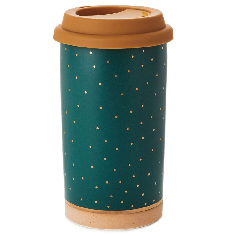 Hallmark Good Morning Ceramic Travel Mug, 12 Oz. 4 Hallmark Good Morning Ceramic Travel Mug, 12 Oz. - Image 2