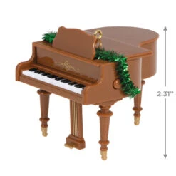 Hallmark O Holy Night Musical Ornament -Hallmark Sales Store Grand Piano Musical Keepsake Ornament 2099QSM7849 03