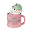 Hallmark Great-Granddaughter Hot Cocoa Mug 2023 Ornament -Hallmark Sales Store GreatGranddaughter Snowman in Mug Keepsake Ornament 1399QGO2559 01