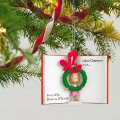 Hallmark Dr. Seuss's How The Grinch Stole Christmas!™ Cindy-Lou Who Ornament -Hallmark Sales Store Grich Stole Christmas Book Keepsake Ornament 1799QXI7309 02