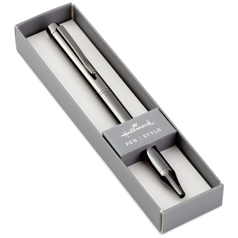 Hallmark Gun Metal Gray Pen 4 Hallmark Gun Metal Gray Pen - Image 2