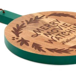 Hallmark Channel Merry Movie Watching Charcuterie Board 9 Hallmark Channel Merry Movie Watching Charcuterie Board -Hallmark Sales Store Hallmark Channel Merry Movie Watching Charcuterie Board 1XKT3510 04