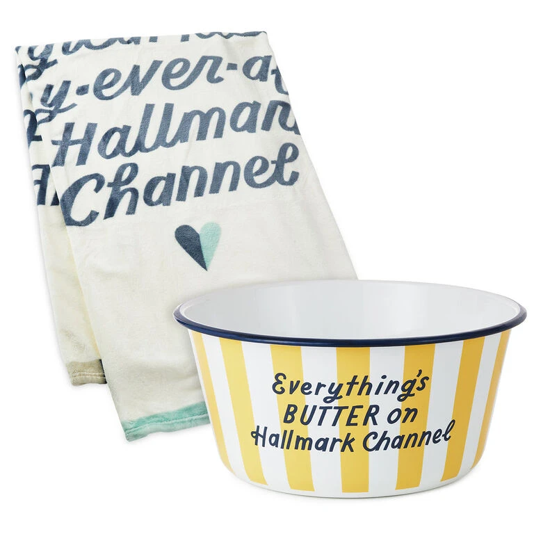 Hallmark Channel Everything's Butter Popcorn Bowl, 50 Oz. 3 Hallmark Channel Everything's Butter Popcorn Bowl, 50 Oz.