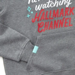 Hallmark Channel Rather Be Watching Sweatshirt Hoodie, X-Large 8 Hallmark Channel Rather Be Watching Sweatshirt Hoodie, X-Large -Hallmark Sales Store Hallmark Channel Rather Be Watching Sweatshirt Hoodie 1XKT3552 03