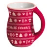 Hallmark Channel Knit Pattern Hand-Warming Mug, 20 Oz. 2 Hallmark Channel Knit Pattern Hand-Warming Mug, 20 Oz. -Hallmark Sales Store Hallmark Channel Sweater Pattern HandWarming Mug 1XKT3518 01