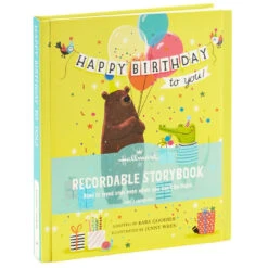 Hallmark Happy Birthday To You! Recordable Storybook With Music -Hallmark Sales Store Happy Birthday to You Recordable Storybook With Music 1KOB1233 06