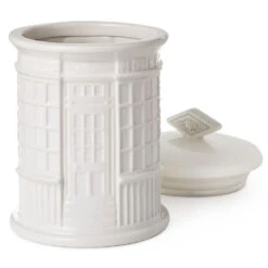 Hallmark Harry Potter™ Honeydukes™ Treat Jar 7 Hallmark Harry Potter™ Honeydukes™ Treat Jar -Hallmark Sales Store Harry Potter Honeydukes White Ceramic Jar With Lid 1HPO1050 06