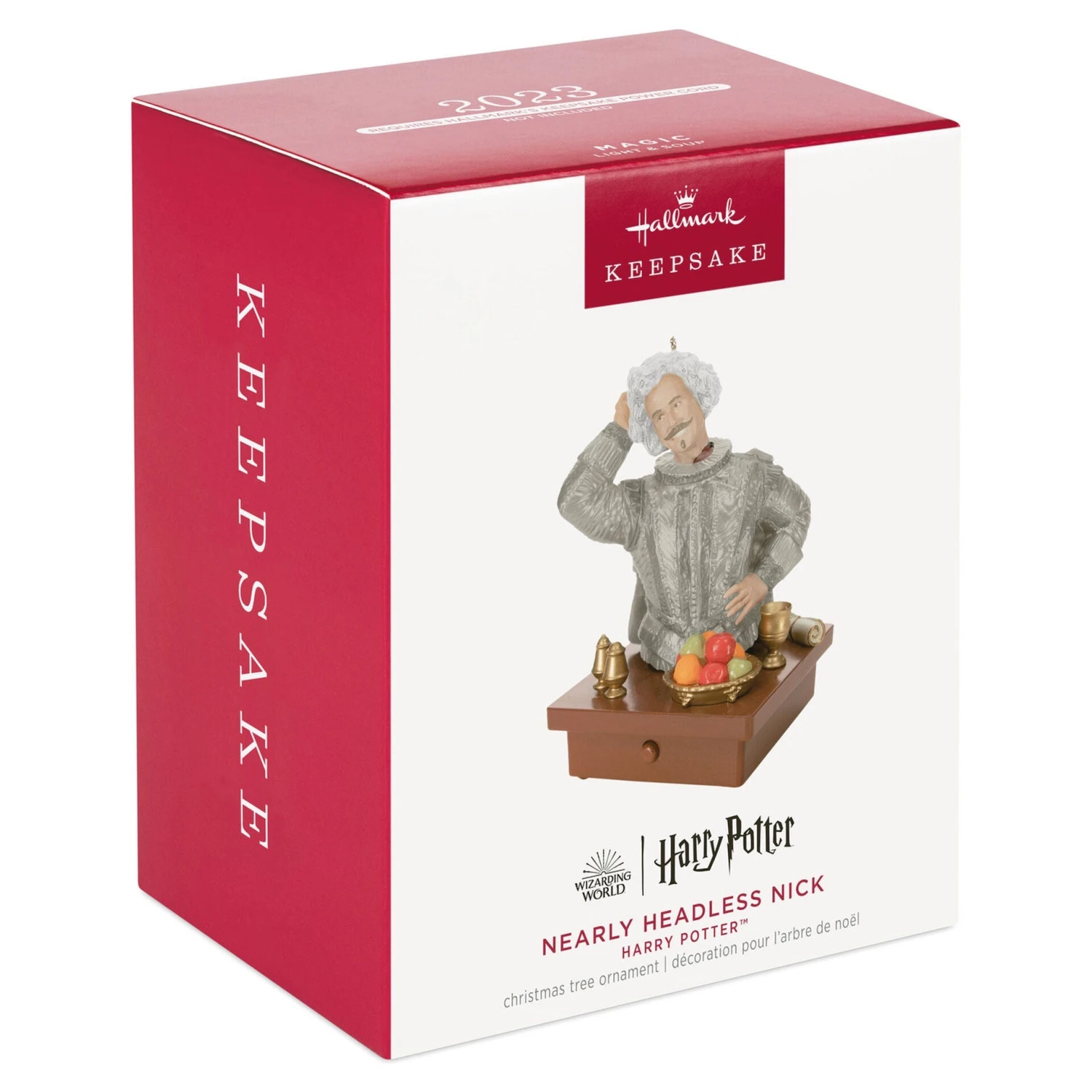 Hallmark Harry Potter™ Nearly Headless Nick™ Ornament With Light And Sound 3 Hallmark Harry Potter™ Nearly Headless Nick™ Ornament With Light And Sound