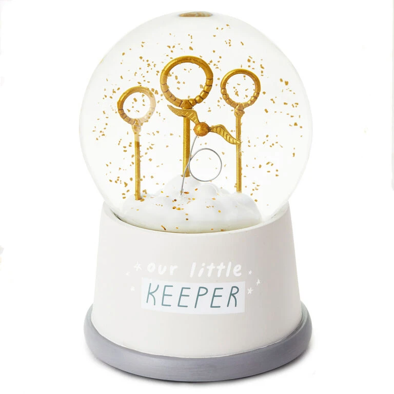Hallmark Harry Potter™ Quidditch™ Our Little Keeper Musical Snow Globe 3 Hallmark Harry Potter™ Quidditch™ Our Little Keeper Musical Snow Globe