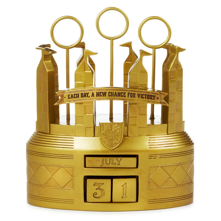 Hallmark Harry Potter™ Quidditch™ Pitch Perpetual Calendar 3 Hallmark Harry Potter™ Quidditch™ Pitch Perpetual Calendar