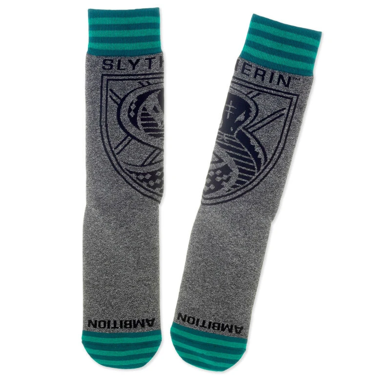 Hallmark Harry Potter™ Slytherin™ House Crest Crew Socks 3 Hallmark Harry Potter™ Slytherin™ House Crest Crew Socks