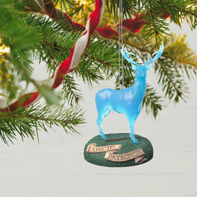 Hallmark Harry Potter™ Stag Patronus Ornament With Light 4 Hallmark Harry Potter™ Stag Patronus Ornament With Light - Image 2