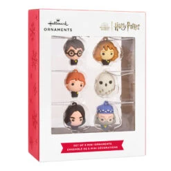 Mini Harry Potter™ And Friends Shatterproof Hallmark Ornaments, Set Of 6 -Hallmark Sales Store Harry Potter and Friends Miniature Christmas Ornaments Set of 6 2HCM9230 04
