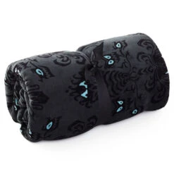 Hallmark Disney The Haunted Mansion Glow-in-the-Dark Throw Blanket, 50x60 7 Hallmark Disney The Haunted Mansion Glow-in-the-Dark Throw Blanket, 50x60 -Hallmark Sales Store Haunted Mansion Wallpaper Pattern Fuzzy Blanket 1HGN1280 03