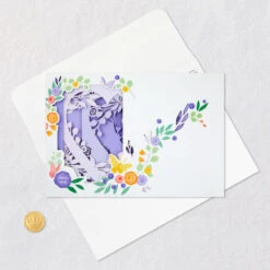 Hallmark You Are Loved 3D Pop-Up Musical Mother's Day Card With Light -Hallmark Sales Store Heart Flowers Music Light 3D PopUp Mothers Day Card 1099MEJ8026 05