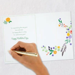 Hallmark You Are Loved 3D Pop-Up Musical Mother's Day Card With Light -Hallmark Sales Store Heart Flowers Music Light 3D PopUp Mothers Day Card 1099MEJ8026 06