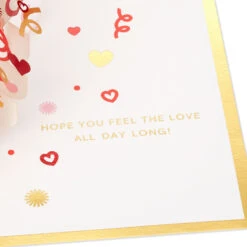 Hallmark Love You More 3D Pop-Up Love Card 12 Hallmark Love You More 3D Pop-Up Love Card -Hallmark Sales Store Heart Pattern 3D PopUp Love Card 1299IAV5835 03