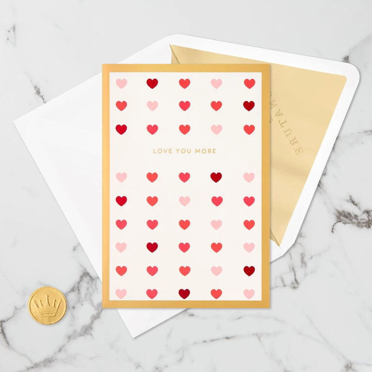 Hallmark Love You More 3D Pop-Up Love Card 6 Hallmark Love You More 3D Pop-Up Love Card - Image 4