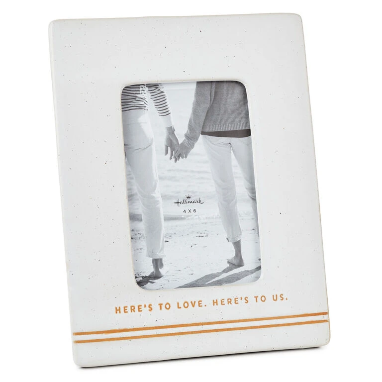 Hallmark Here's To Love Picture Frame, 4x6 3 Hallmark Here's To Love Picture Frame, 4x6