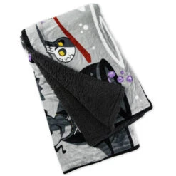 Hallmark Disney Hocus Pocus Black Flame Candle Blanket, 50x60 -Hallmark Sales Store Hocus Pocus Black Flame Candle Fleece Blanket 1HGN1506 02
