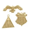 Hallmark Mini Harry Potter™ The Wizarding World™ Metal Ornaments, Set Of 3 2 Hallmark Mini Harry Potter™ The Wizarding World™ Metal Ornaments, Set Of 3 -Hallmark Sales Store Hogwarts Crest Owl Deathly Hallows Keepsake Ornaments 2199QXM9249 01