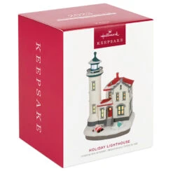 Hallmark Holiday Lighthouse 2023 Ornament With Light 11 Hallmark Holiday Lighthouse 2023 Ornament With Light -Hallmark Sales Store Holiday Lighthouse Keepsake Ornament 2799QXR8237 04
