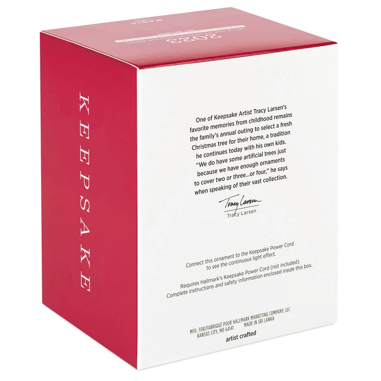 Hallmark Holiday Lighthouse 2023 Ornament With Light 7 Hallmark Holiday Lighthouse 2023 Ornament With Light - Image 5