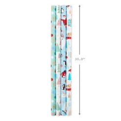Hallmark Holiday Mix 4-Pack Christmas Wrapping Paper Assortment, 120 Sq. Ft. 13 Hallmark Holiday Mix 4-Pack Christmas Wrapping Paper Assortment, 120 Sq. Ft. -Hallmark Sales Store Holiday Mix Assorted Christmas Wrapping Paper 5JXW1042 04