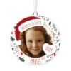 Hallmark Holiday Personalized Text And Photo Ceramic Ornament 2 Hallmark Holiday Personalized Text And Photo Ceramic Ornament -Hallmark Sales Store Holiday Personalized Round Christmas Ornament 1999QHE1711B22 01