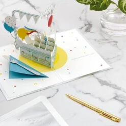 Hallmark Hooray Cake And Balloons 3D Pop-Up Birthday Card 15 Hallmark Hooray Cake And Balloons 3D Pop-Up Birthday Card -Hallmark Sales Store Hooray Cake and Balloons 3D PopUp Birthday Card 1299LAD2738 06