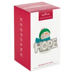 Hallmark Season Of Hope Snowman Ornament With Light 11 Hallmark Season Of Hope Snowman Ornament With Light -Hallmark Sales Store Hope Sparkly Snowman Keepsake Ornament 2999QGO2659 04