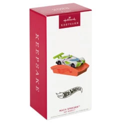 Hallmark Hot Wheels™ Mach Speeder™ Ornament With Light -Hallmark Sales Store Hot Wheels Mac Speeder Keepsake Ornament 1999QXI7389 04