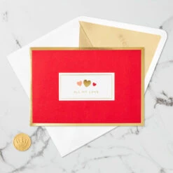 Hallmark All My Love Hearts 3D Pop-Up Love Card 13 Hallmark All My Love Hearts 3D Pop-Up Love Card -Hallmark Sales Store I Love You Hearts 3D PopUp Love Card 1299LAD2889 04