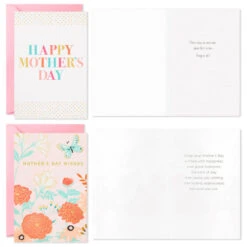 Hallmark Illustrated Floral Assorted Mother's Day Cards, Pack Of 36 -Hallmark Sales Store Illustrated Floral Mothers Day Cards Assortment 5MAY1000 02