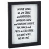 Hallmark In Our Home Framed Quote Sign, 6x8